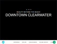 Tablet Screenshot of downtownclearwater.com